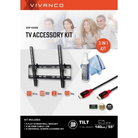 Vivanco 63438 TV Accessories Kit - 0