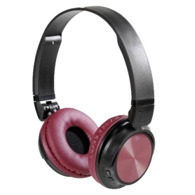 Vivanco Mooove Air Bluetooth On Ear Headphones, Red