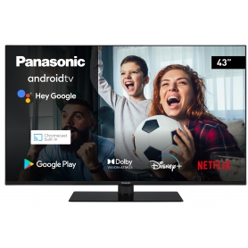 Panasonic 43" 4K UHD LED Android Smart TV - Chromecast Built-In - Dolby Atmos - 1