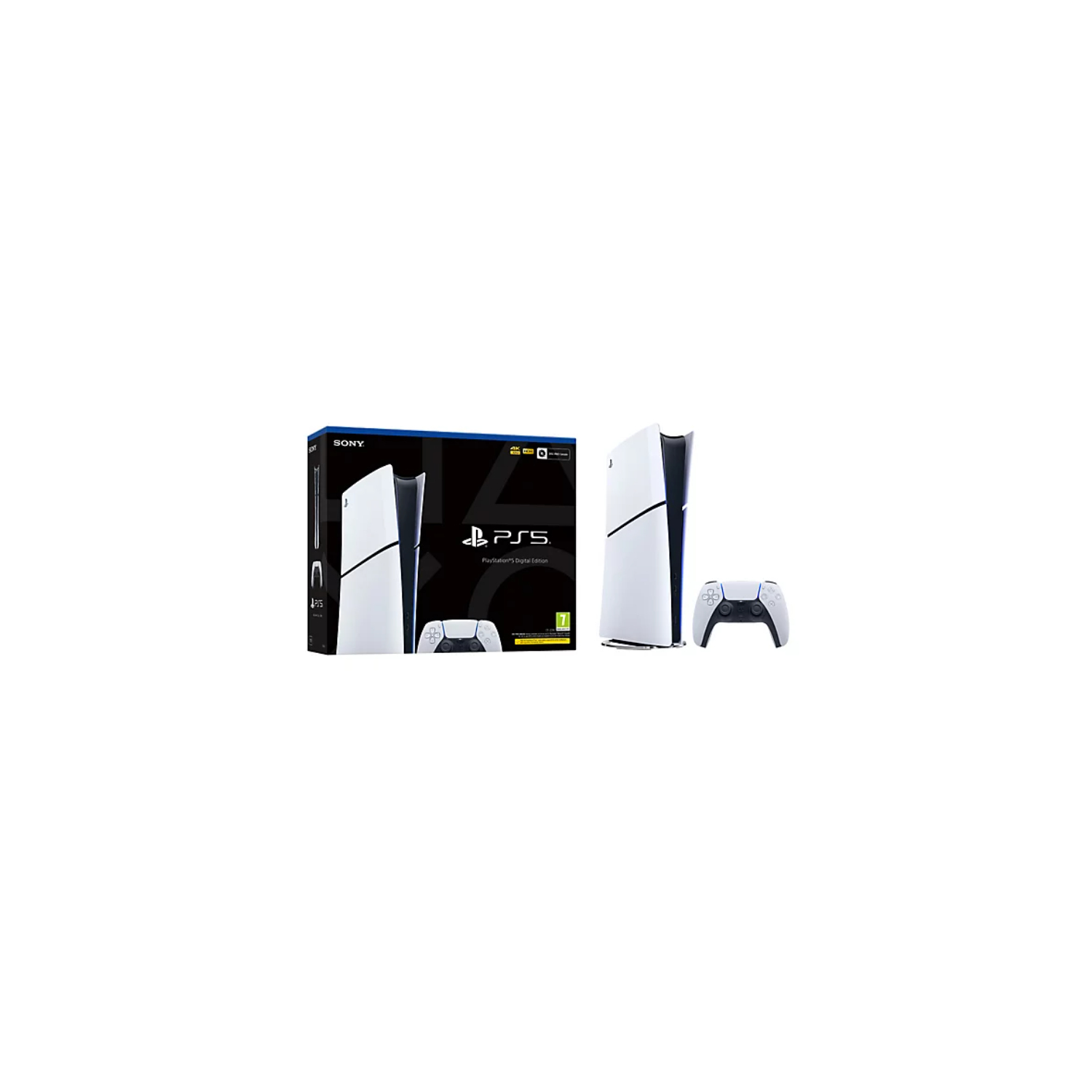 PlayStationÂ®5 Digital Edition Console (model group - slim)* full image