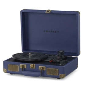 Crosley CR8005F Cruiser Plus Portable Turntable with Bluetooth - Navy