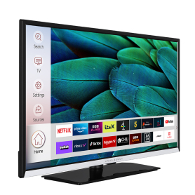 Mitchell & Brown JB24DVDS1811SMS 24" HD Smart LED/DVD Combi TV - with Free 7 Year Warranty  - 2