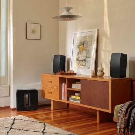 Sonos Five Gen3 - Powerful, Hi-Fidelity Music Streaming Smart Speaker - Black - 3