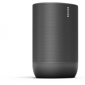 Sonos Move - Black - The durable, battery-powered smart speaker with voice control for outdoor and indoor listening. - 1