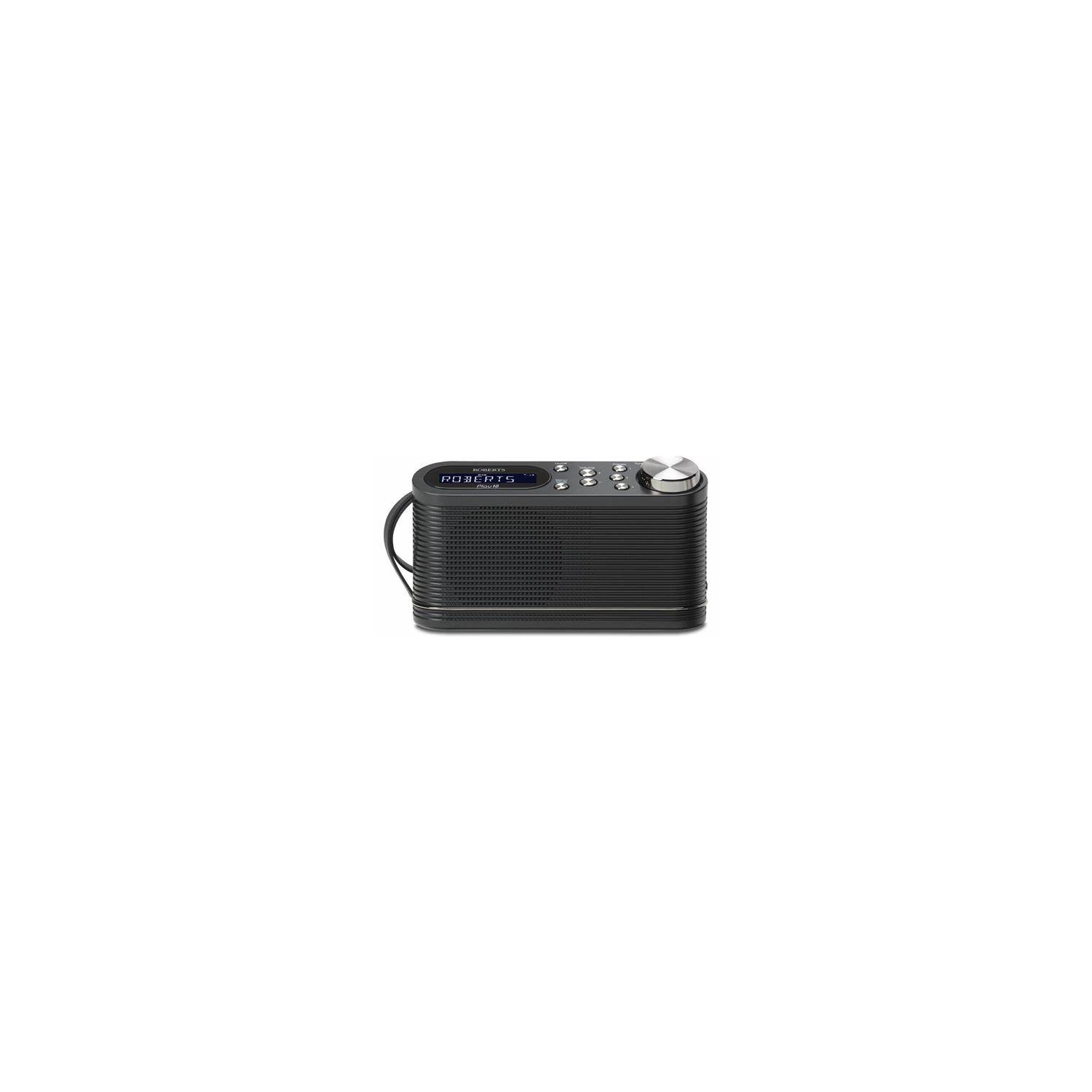 Roberts Play 10 DAB/DAB+/FM Radio - Black  full image