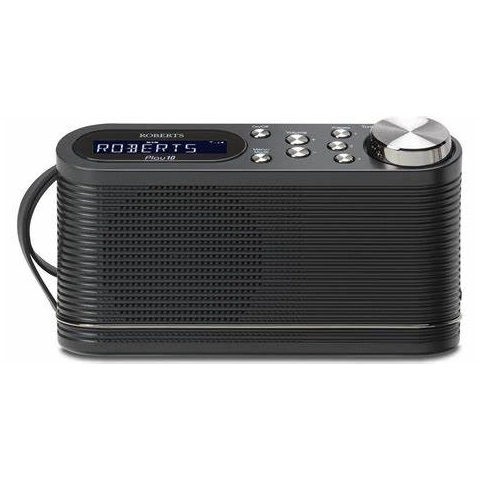Roberts Play 10 DAB/DAB+/FM Radio - Black 