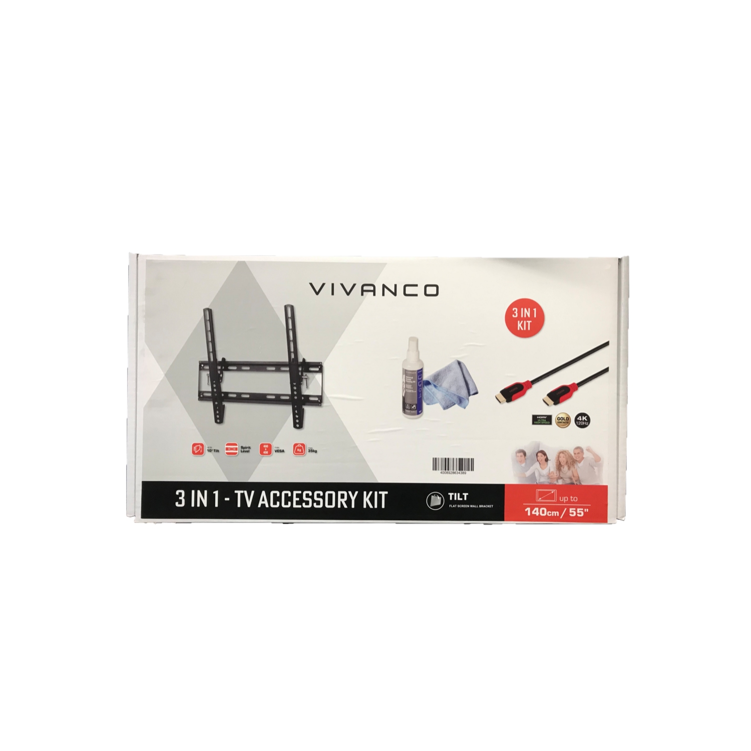 Vivanco 63438 TV Accessories Kit - 1