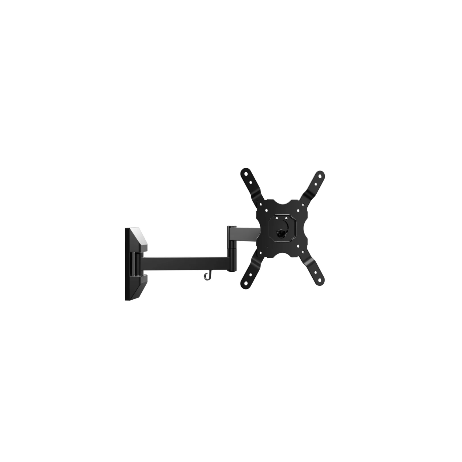 Vivanco Full Motion Tilt & Swing TV Wall Bracket - Up to 43 Inch TVs - 75x75 to 200x200 Vesa, up to 25Kg full image