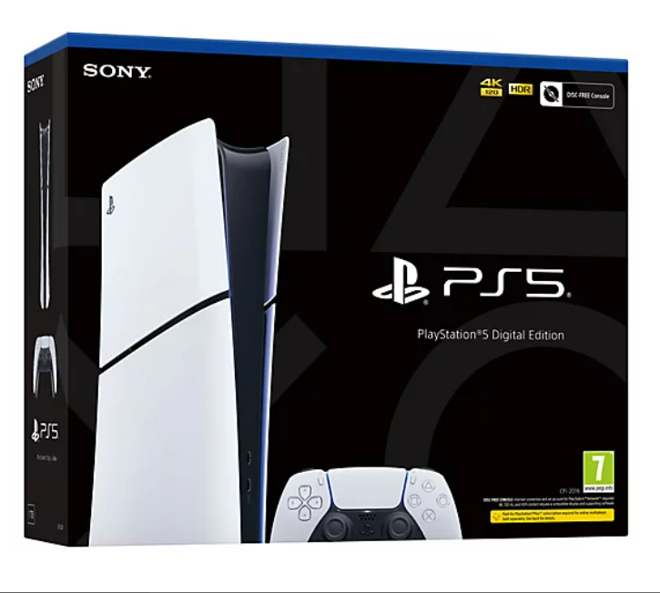 PlayStationÂ®5 Digital Edition Console (model group - slim)* thumbnail image