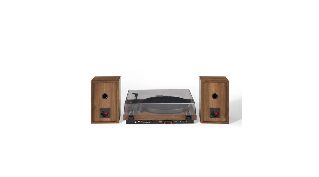 Crosley C62 Turntable System with Bluetooth - Walnut- Display Model Only thumbnail image