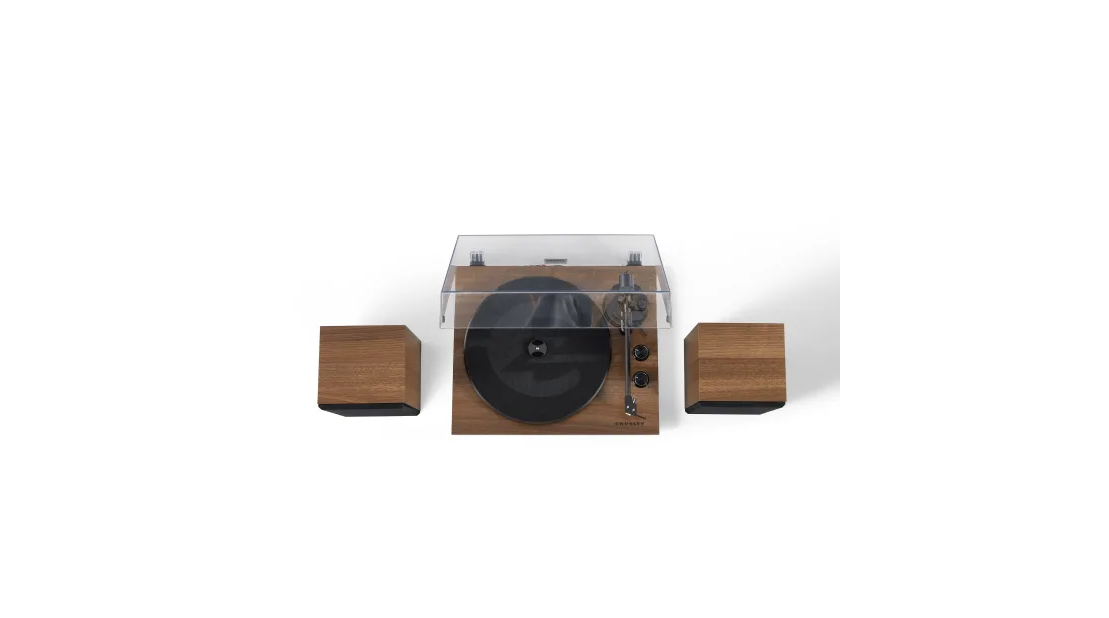 Crosley C62 Turntable System with Bluetooth - Walnut- Display Model Only thumbnail image