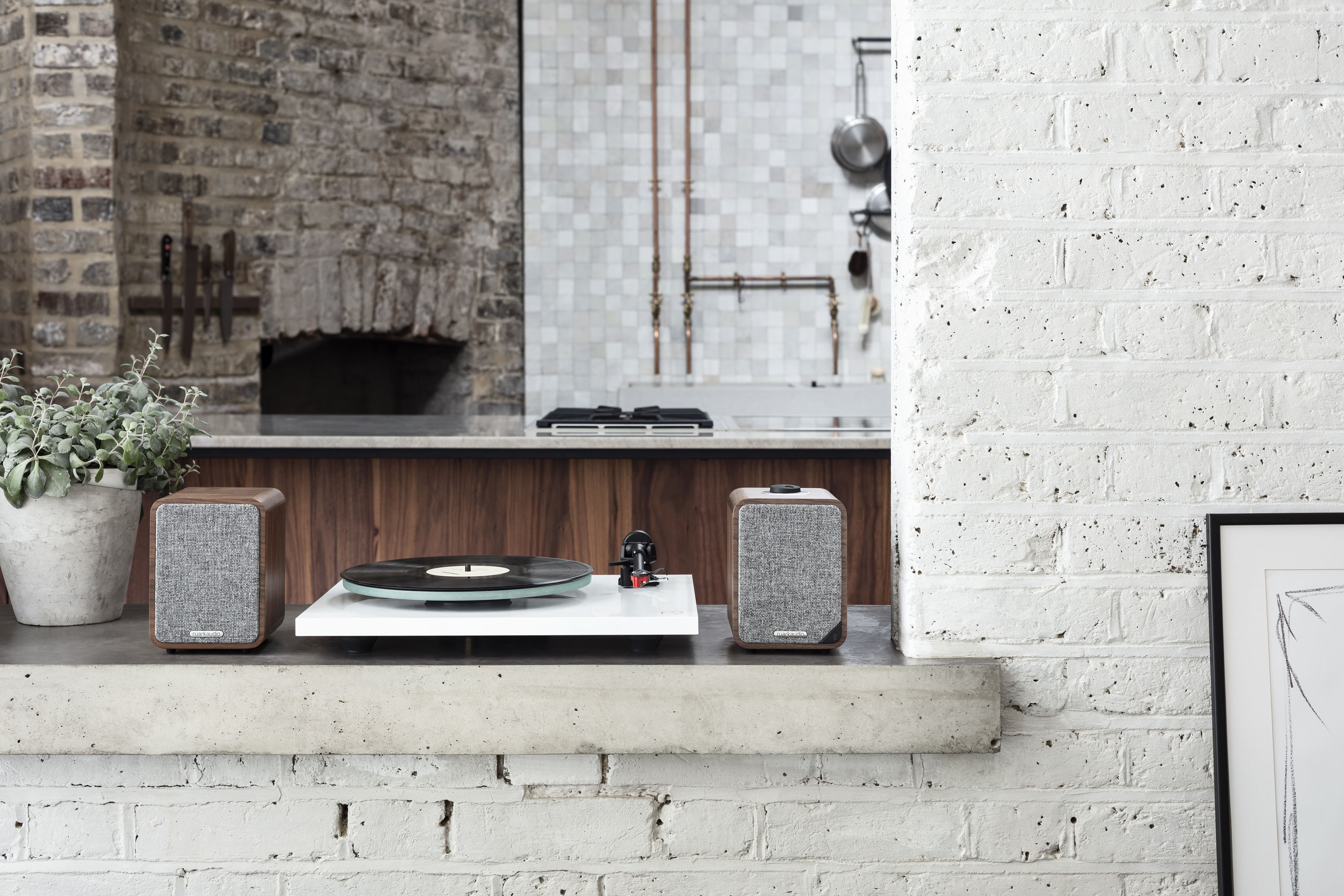 One Only - Ruark MR1 Bluetooth Speaker System - Walnut (display model) thumbnail image