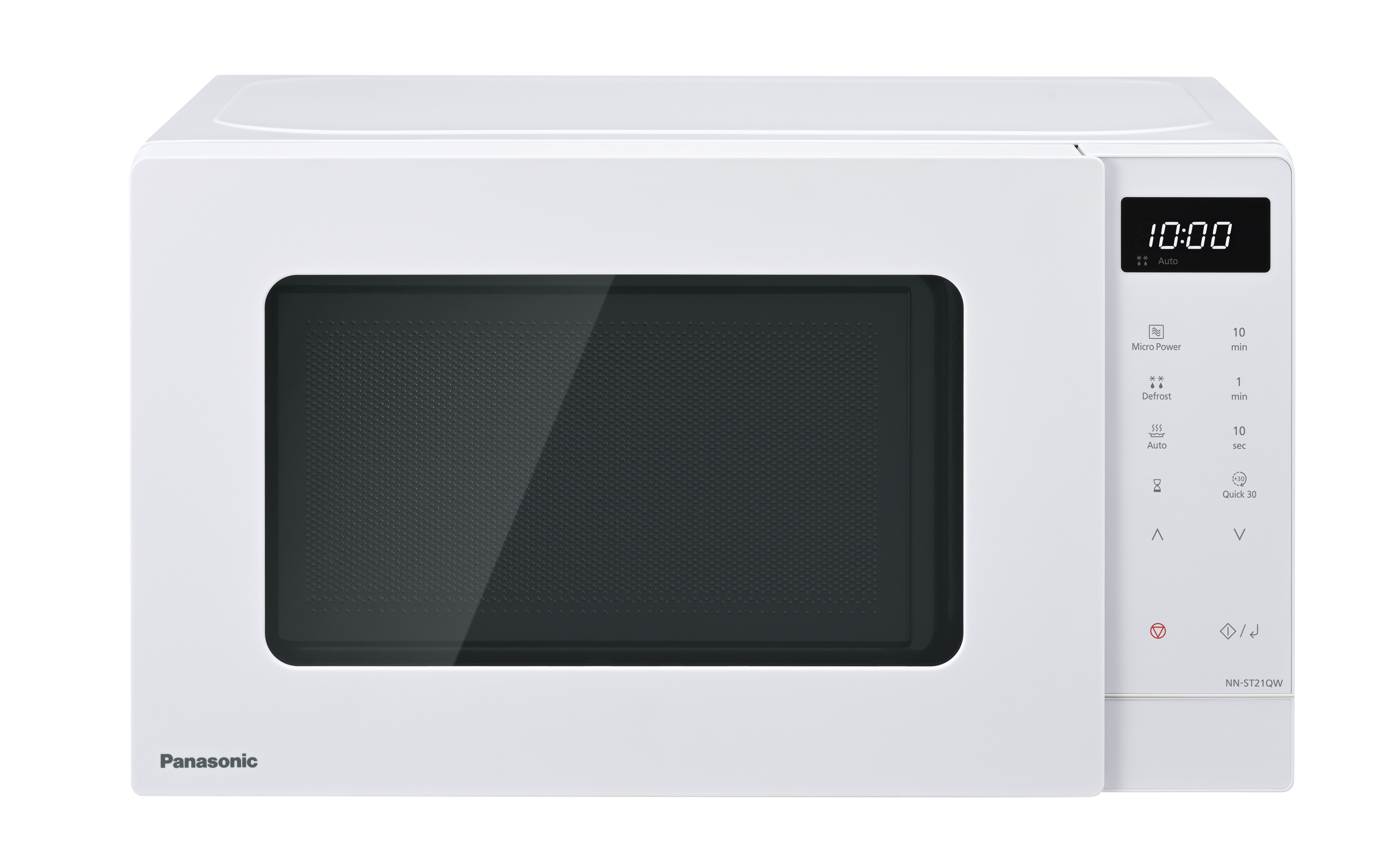 NEW Panasonic 20L Compact 800W Solo Microwave â€“ White thumbnail image