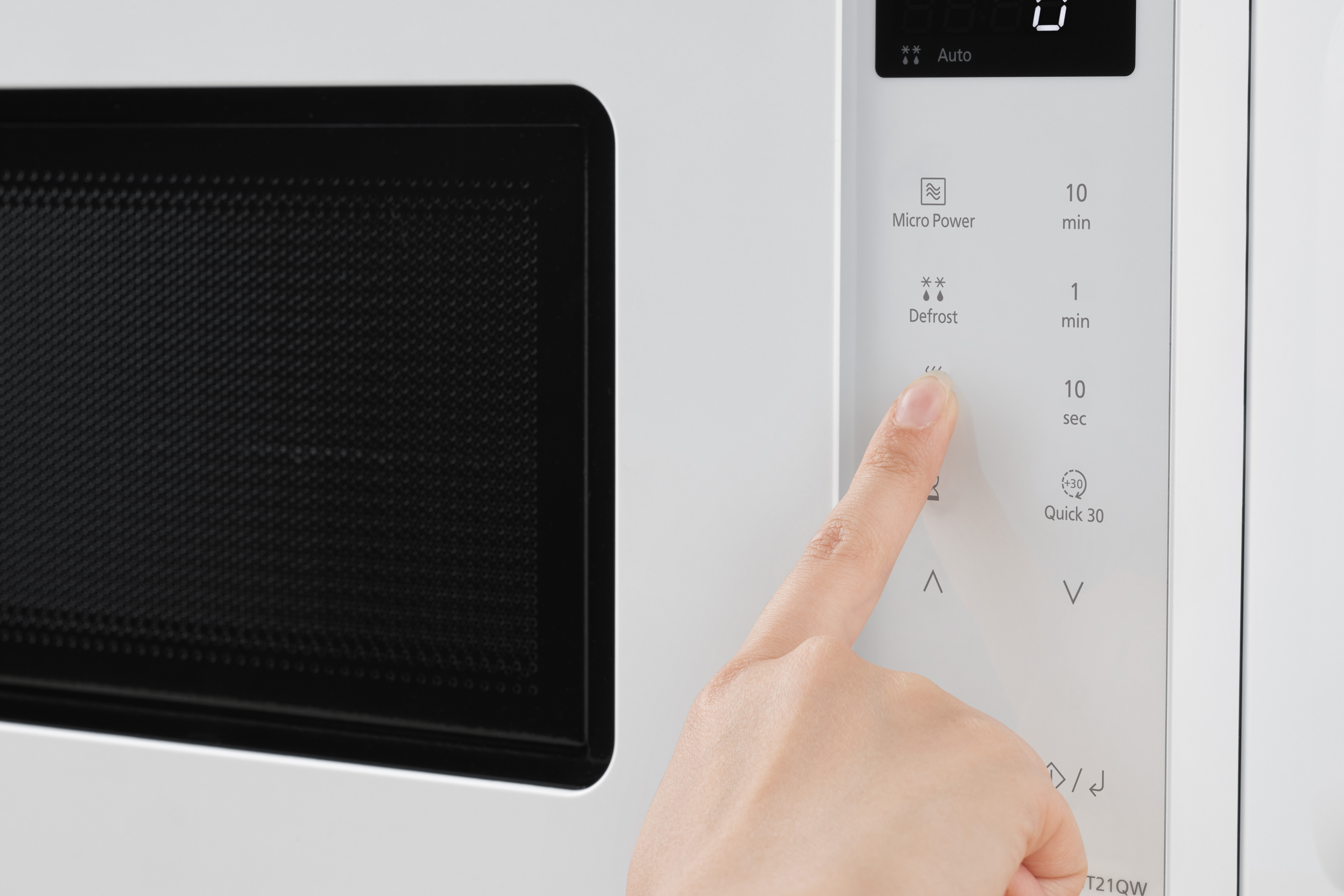 NEW Panasonic 20L Compact 800W Solo Microwave â€“ White thumbnail image