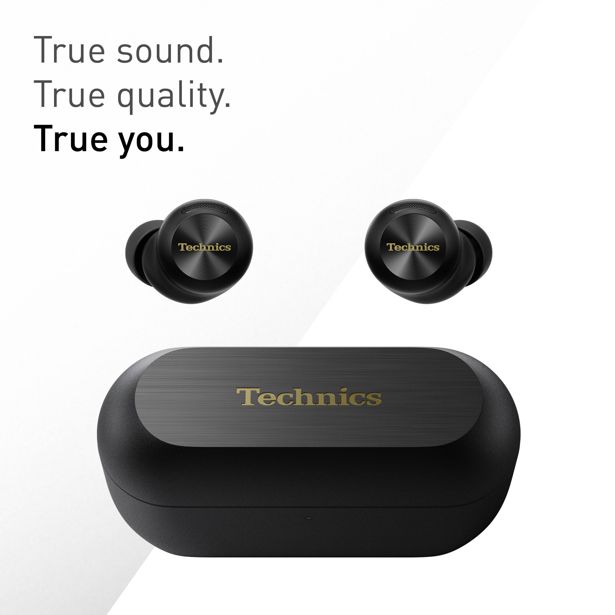 Technics - EAH-AZ100EK - True Wireless Earbuds with Magnetic Fluid Driver - Black thumbnail image