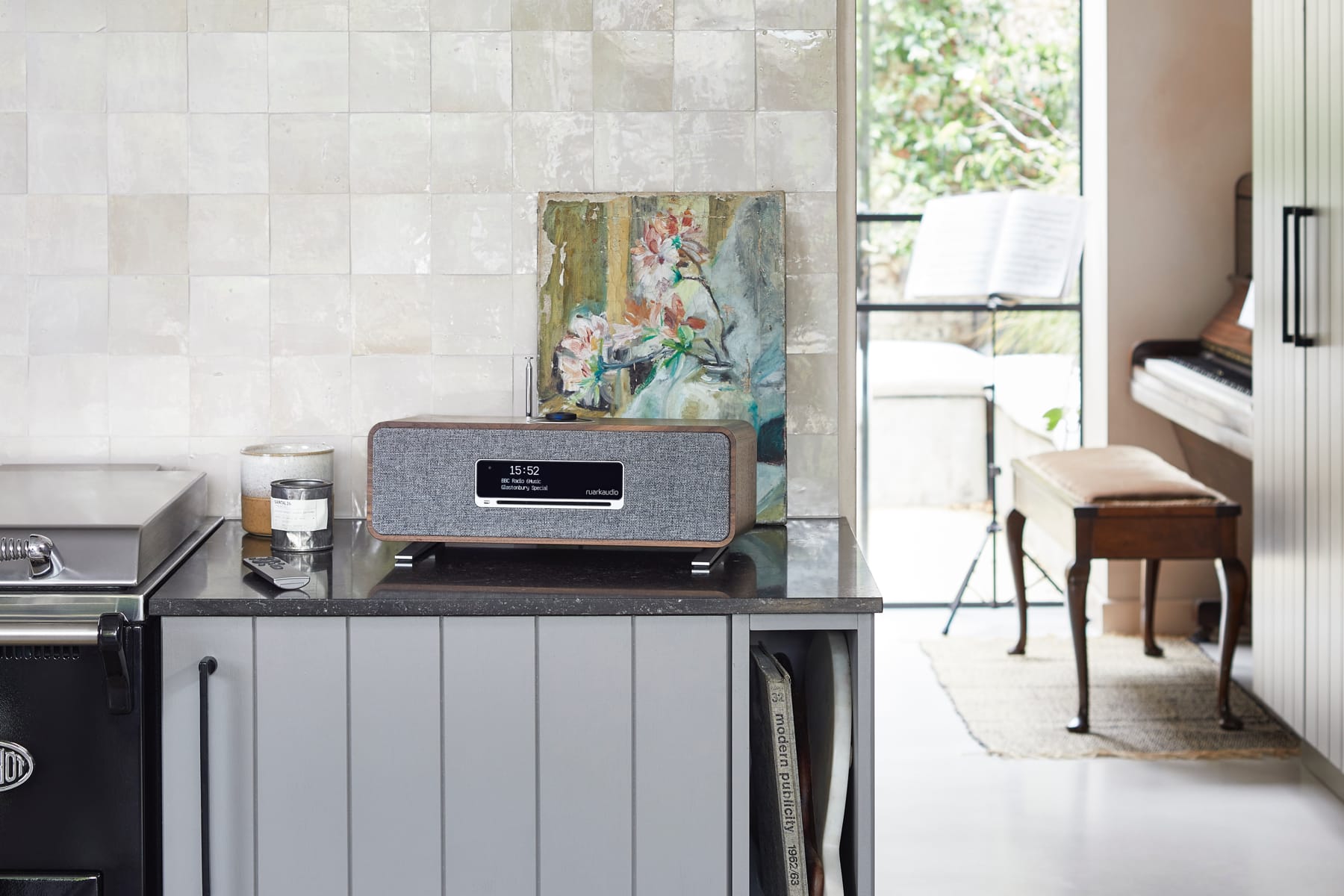 Ruark R3 Compact Music System â€“ Rich Walnut thumbnail image