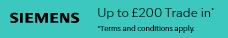 Siemens - Up To £200 Trade In Promotion